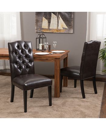 Noble House - Jannis Dining Chairs (Set of 2), Quick Ship