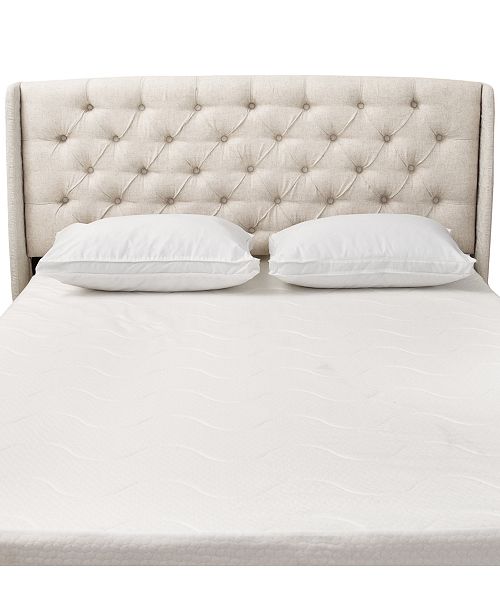 Noble House Jarson Wingback Tufted Headboard Full Queen