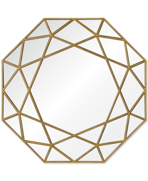 Furniture Deloro Mirror, Quick Ship In Gold
