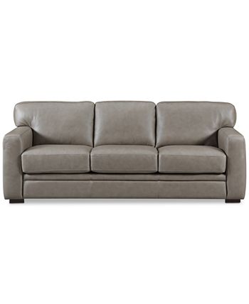 Furniture - Avenell 87" Leather Queen Sleeper Sofa