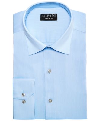 Alfani - Men's Alfa Tech Slim Fit Bedford Cord Dress Shirt, Created For Macy's