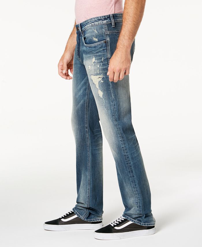 Buffalo David Bitton Men's Evan-X Slim Straight Fit Stretch Jeans ...