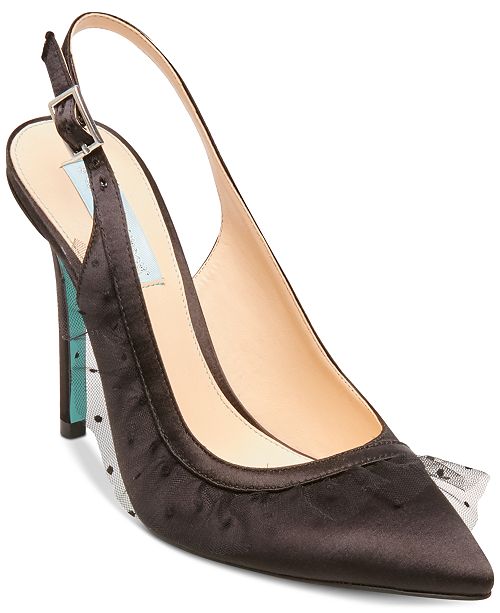 Blue By Betsey Johnson Mia Slingback Pumps Reviews Pumps Shoes Macy S
