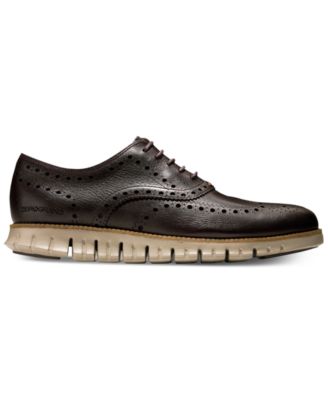 zerogrand wingtip derby