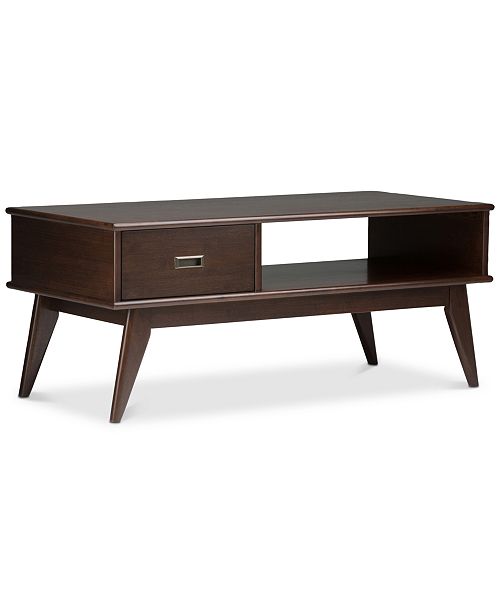 Furniture Kentler Mid Century Coffee Table, Quick Ship Furniture Macy's