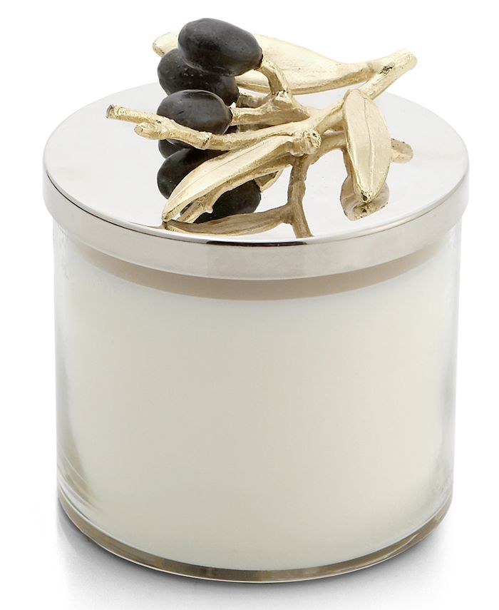 Michael Aram Olive Branch Gold Candle & Reviews - Candles & Diffusers ...