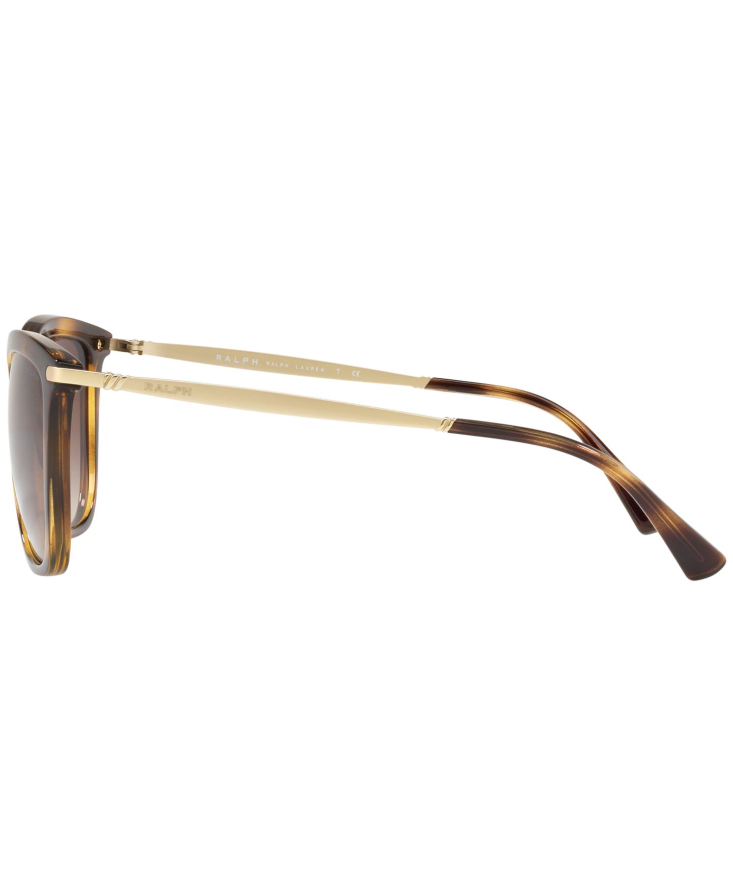 Женские солнцезащитные очки Ralph by Ralph Lauren Ralph Sunglasses, RA5245, цвет: Гавана / Градиентный коричневый — фото 6