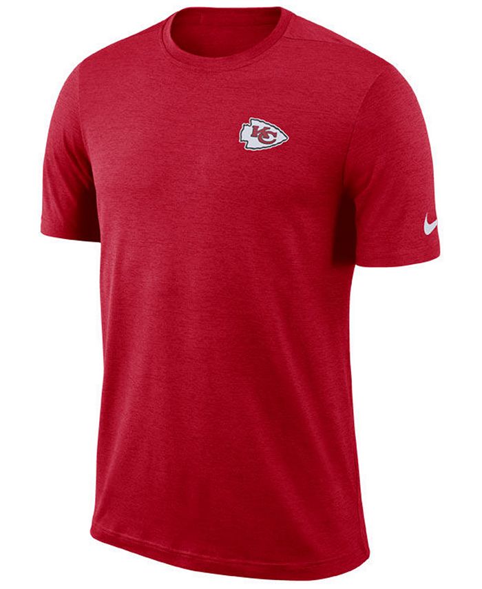 Nike Men's Kansas City Chiefs Coaches T-Shirt - Macy's
