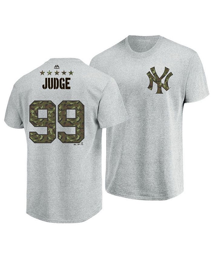 Majestic Men's Aaron Judge New York Yankees Camo Player T-Shirt