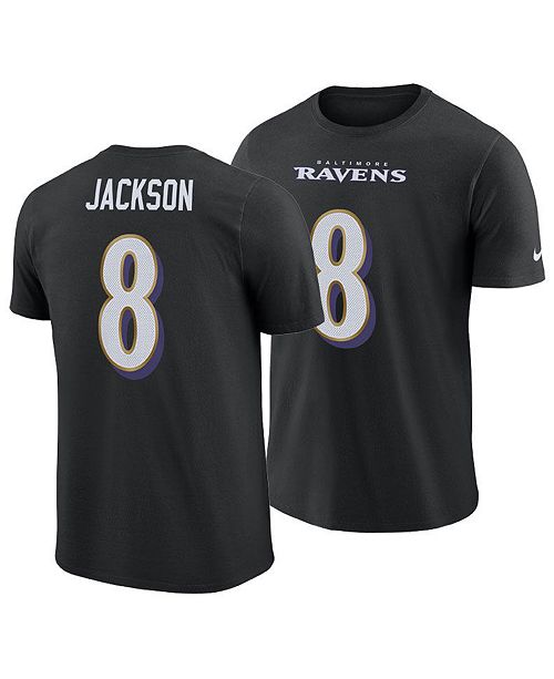 Nike Men S Lamar Jackson Baltimore Ravens Pride Name And Number