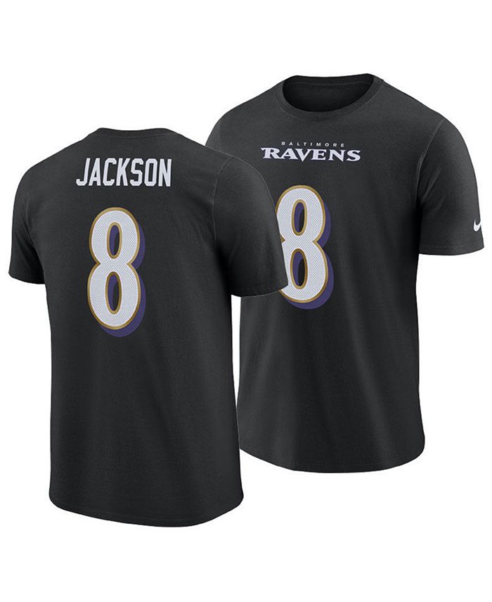 Nike Men's Lamar Jackson Baltimore Ravens Pride Name and Number ...