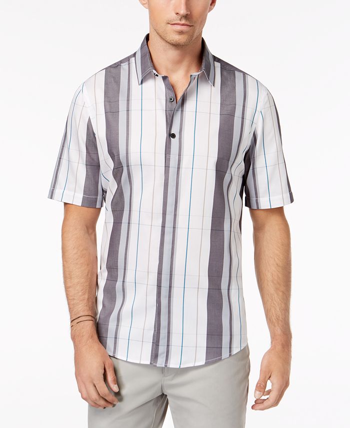 Alfani Men's Prime Plaid Shirt, Created for Macy's - Macy's