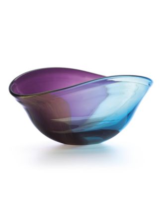 Lenox - Nightfall Curved Crystal Oval Bowl