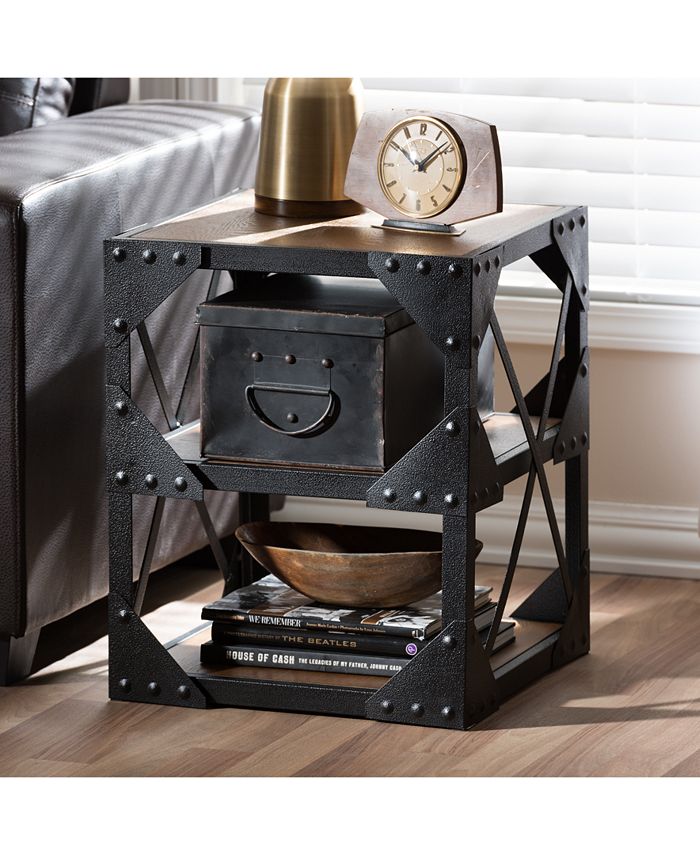 Furniture Gratianne Side Table, Quick Ship Macy's