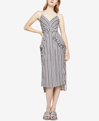 bcbgeneration surplice midi dress