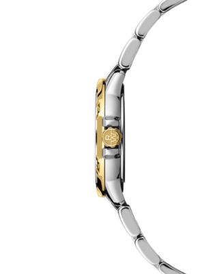 Women's Swiss Tango Diamond-Accent Two-Tone Stainless Steel Bracelet Watch 30mm 