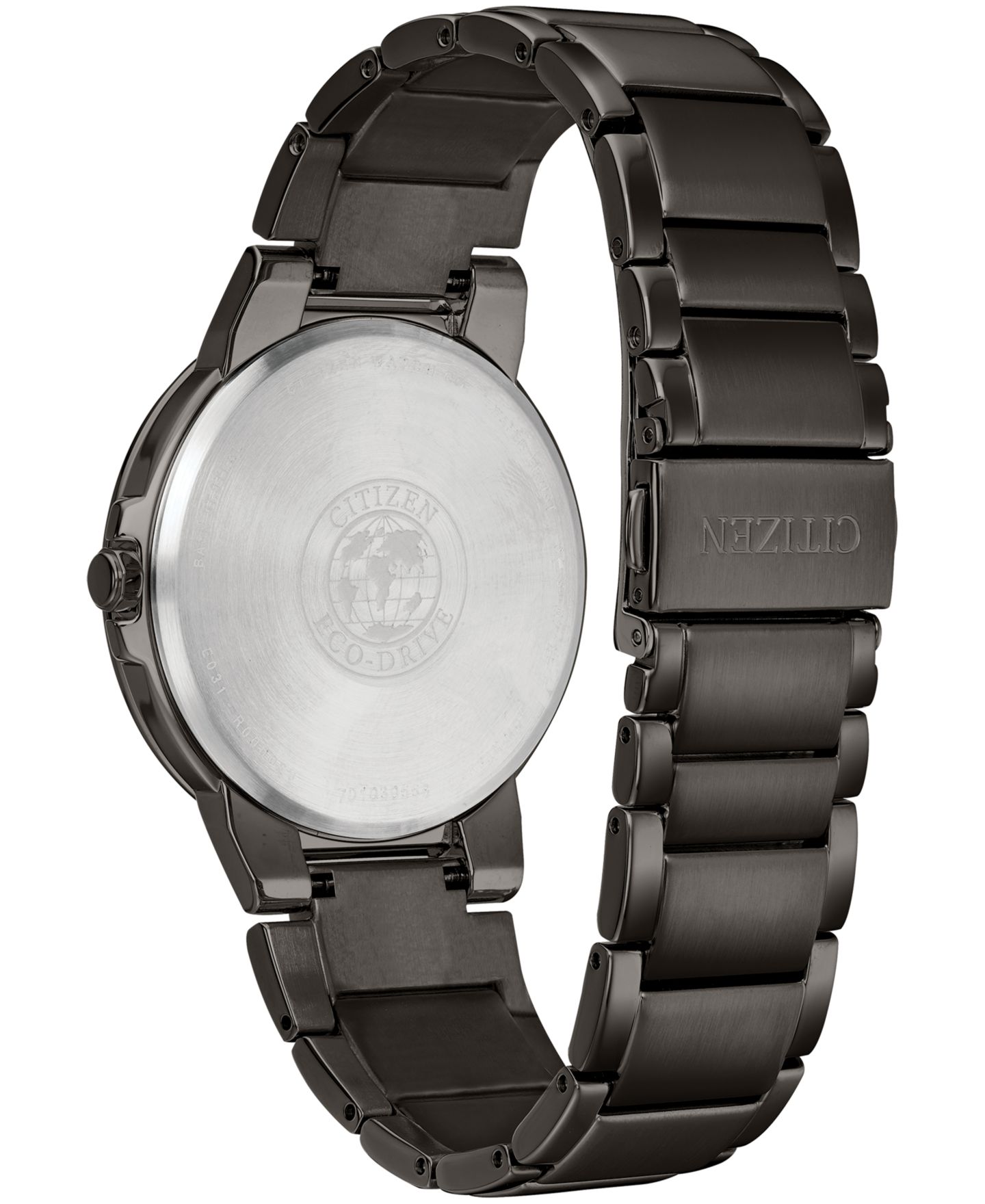 Мужские часы Citizen Eco-Drive Axiom Gray Stainless Steel Bracelet Watch 41mm — фото 4