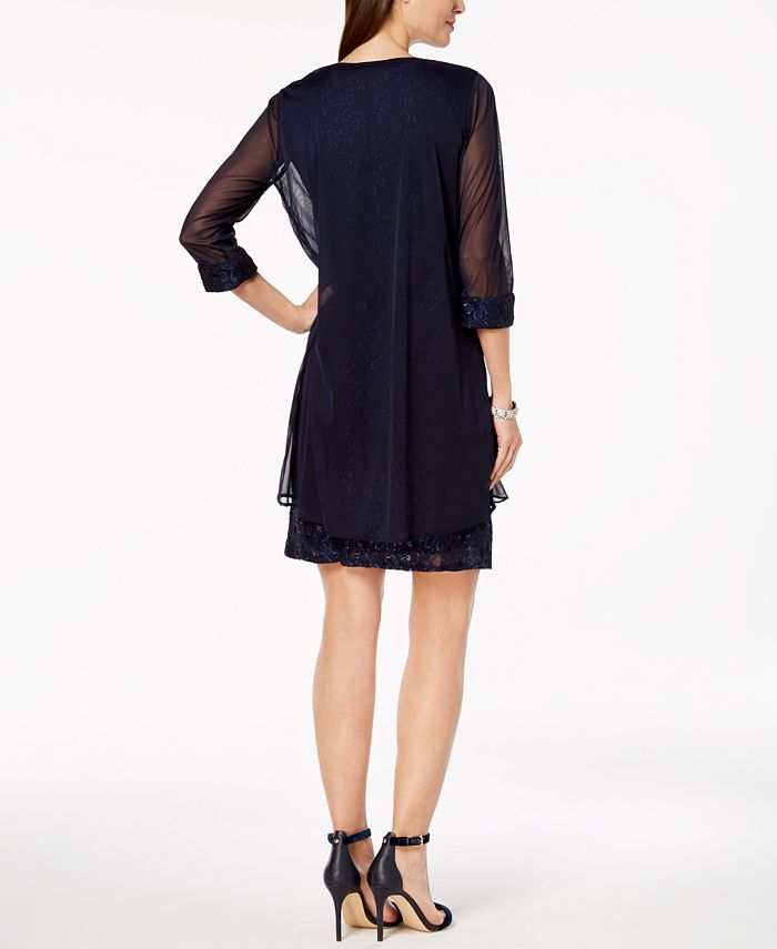 R & M Richards Embellished Lace Sheath Dress & Jacket & Reviews