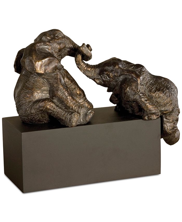 Uttermost - 3-Pc. Playful Pachyderms Bronze Figurines Set