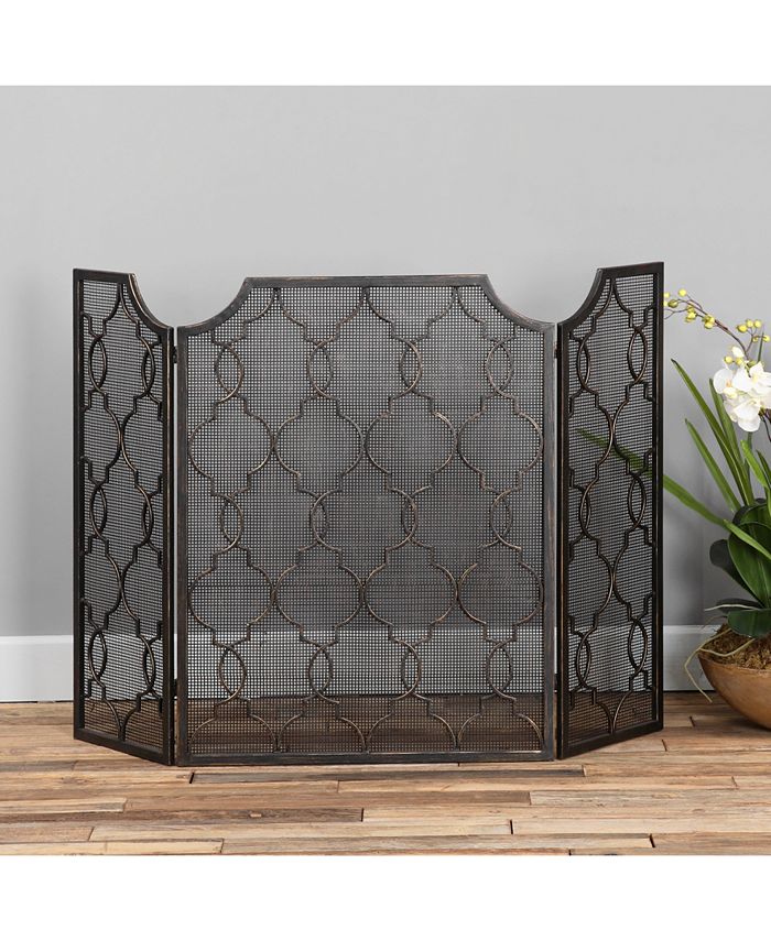 Uttermost Charlie Fireplace Screen Macy's