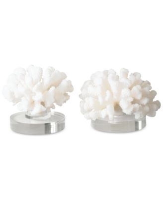 Uttermost - Set of 2 Hard Coral Sculptures