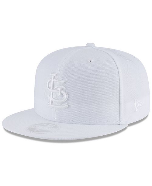 New Era St Louis Cardinals White Out 59fifty Fitted Cap Reviews Sports Fan Shop By Lids Men Macy S