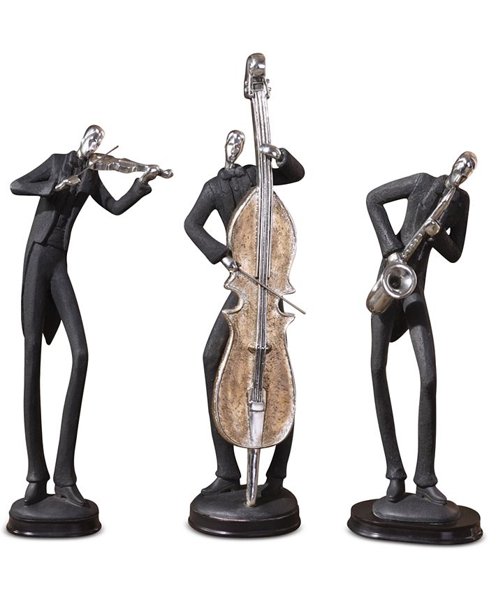 Uttermost - Musicians Set of 3 Decorative Figurines