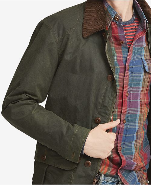 Polo Ralph Lauren Men's Oilcloth Jacket & Reviews Coats & Jackets