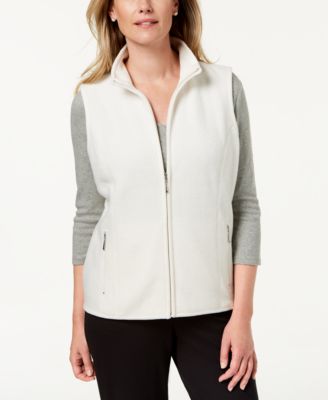 macy's karen scott fleece vest