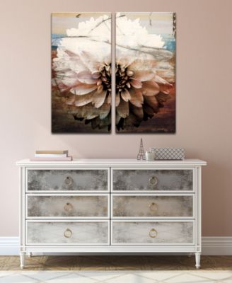 'Daisy' Oversized 2-Pc. Canvas Art Print Set