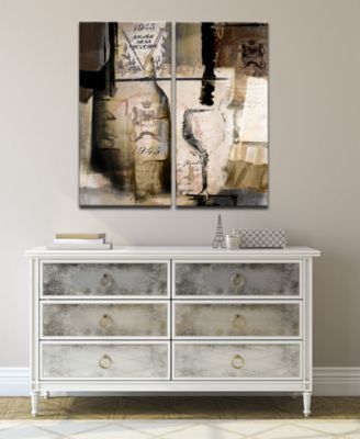 'Fine Reserve' Oversized 2-Pc. Canvas Art Print Set