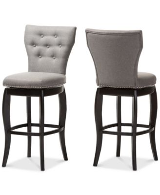 Sycily Swivel Bar Stool (Set of 2)
