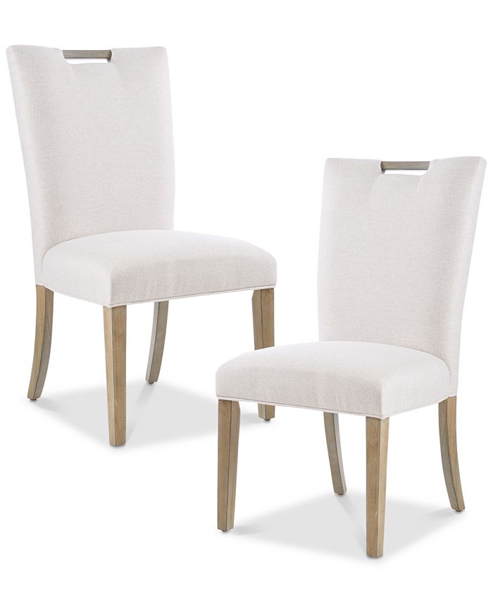 Furniture Raven Dining Chair (Set Of 2) Macy's