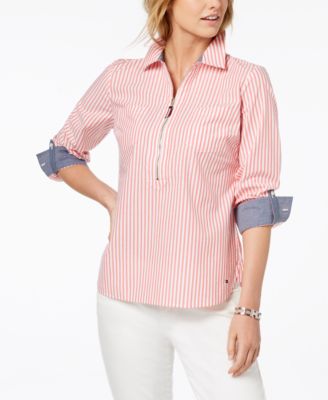 macy's tommy hilfiger women's shirts