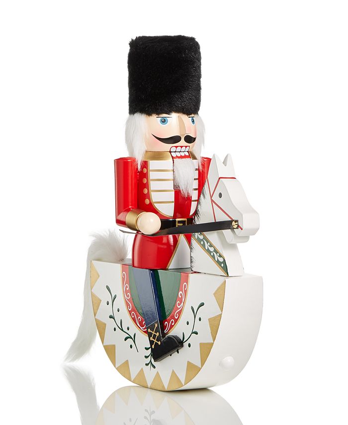 Holiday Lane Nutcracker On Rocking Horse, Created for Macy's Macy's