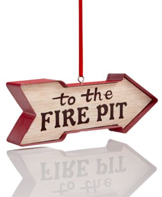 Holiday Lane - Fire Pit Arrow Ornament
