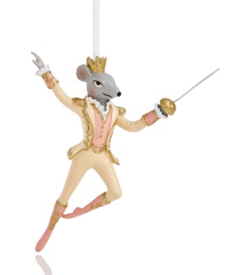 Holiday Lane - Ballet Fairytale Mouse Ornament Created For Macy's