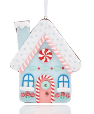 Holiday Lane - Sweettooth Candy House Ornament Created For Macy's