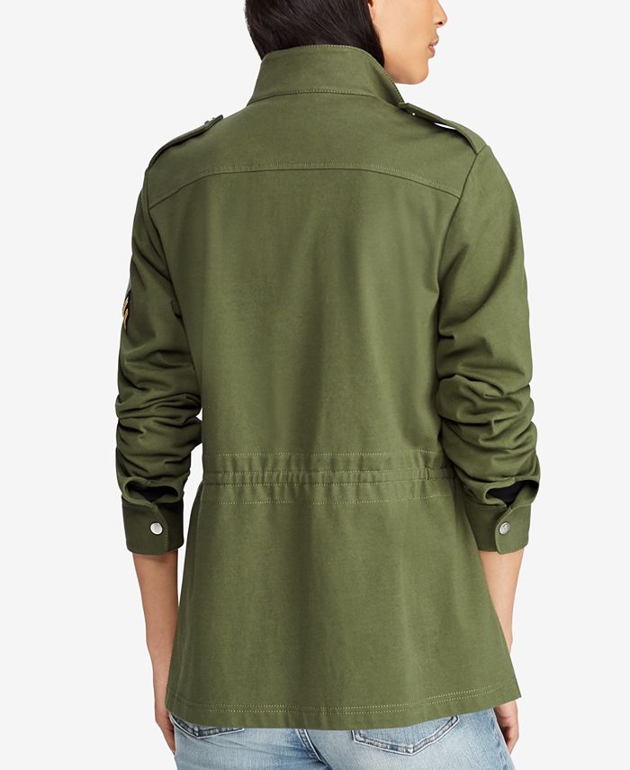 Lauren Ralph Lauren Petite Cotton Jacket & Reviews - Jacket & Blazers ...