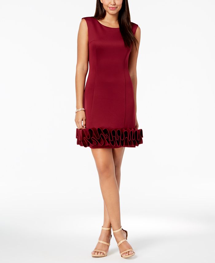 Donna ricco ruffle dress top