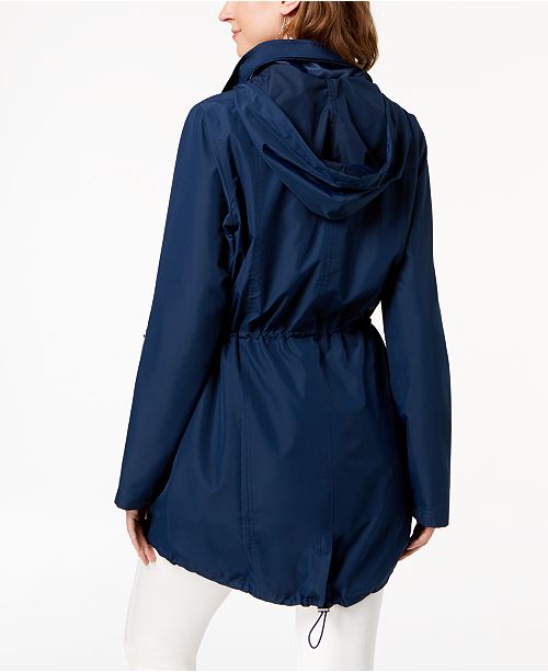 Style & Co Hooded Anorak Jacket, Created for Macy's & Reviews Coats