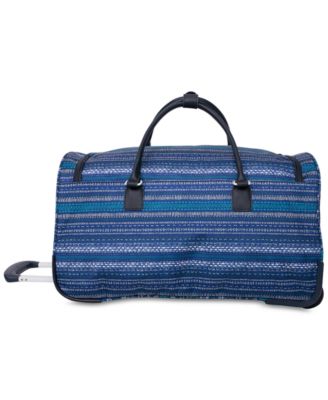 Jessica Simpson Malibu Rolling Duffel Bag Macy's