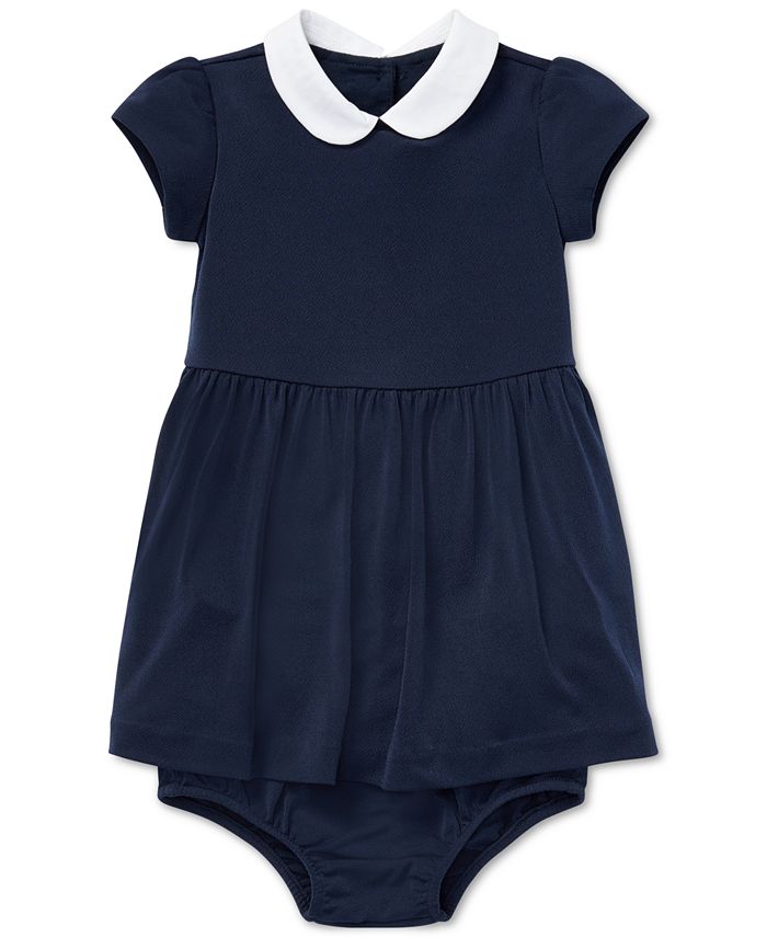 Polo Ralph Lauren Ralph Lauren Baby Girls Stretch Dress & Bloomer Macy's