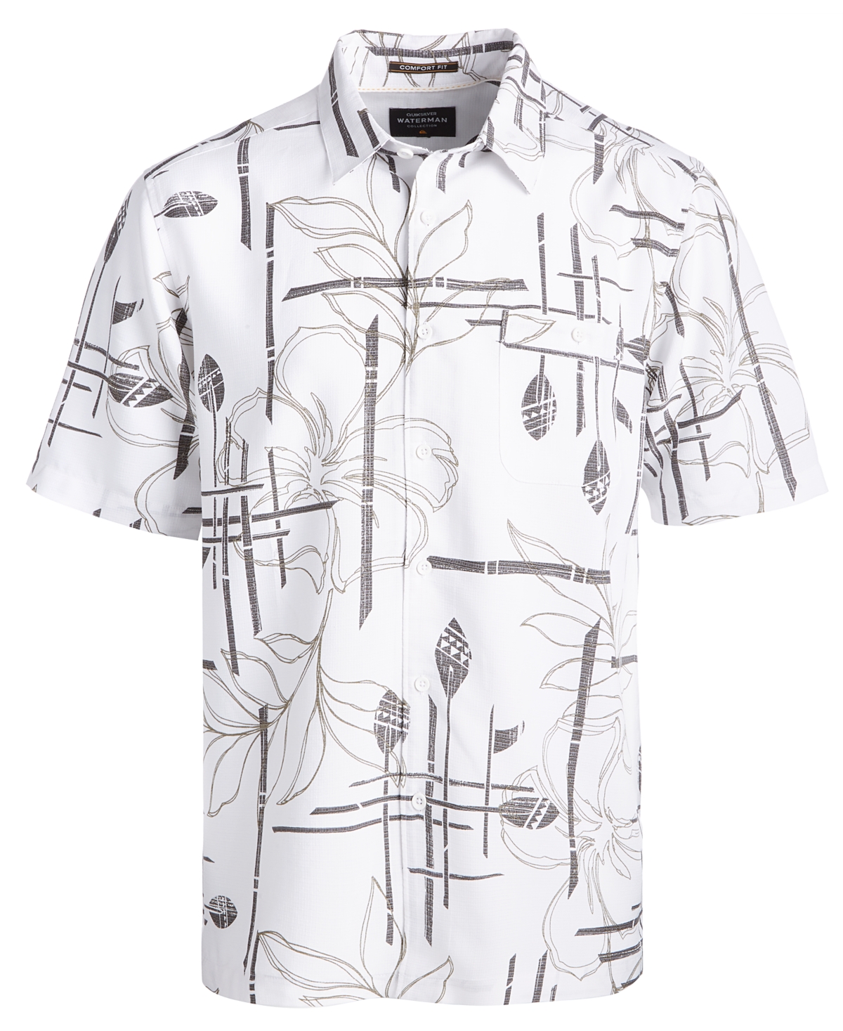 Men's Paddle Out Short Sleeve Shirt - White