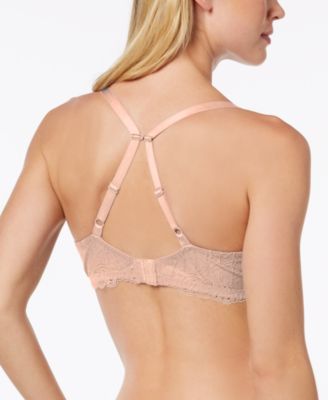 Wacoal Vivid Encounter Convertible Lace-Trim Bra 855295 - Macy's