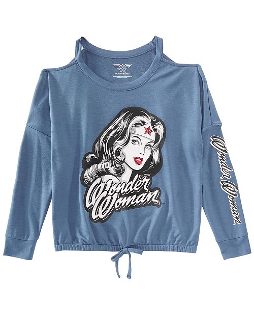 Dc Comics Big Girls Wonder Woman Top Reviews Shirts Tops