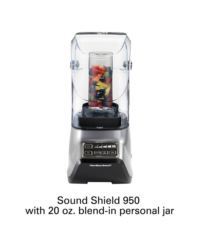Hamilton Beach Sound Shield 950 Blender 5Speed Macy's