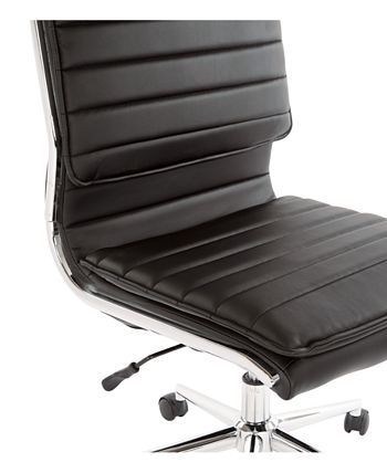 Office Star - Pyppa Armless Chair, Quick Ship