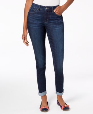 Charter Club - Tummy-Control Boyfriend Jeans