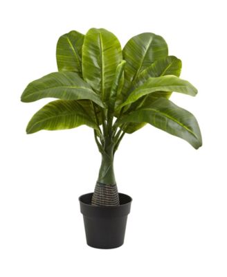 3-Pc. Areca, Fountain & Banana Palm Artificial Plant Set 